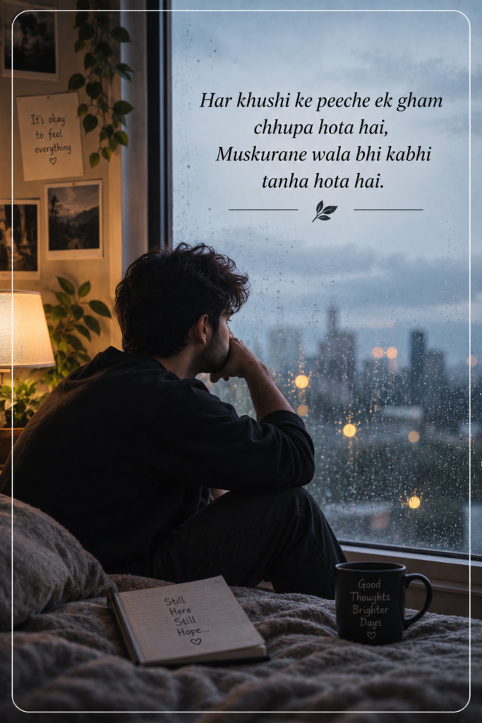 Sad Shayari 😭 Life 2 Line English