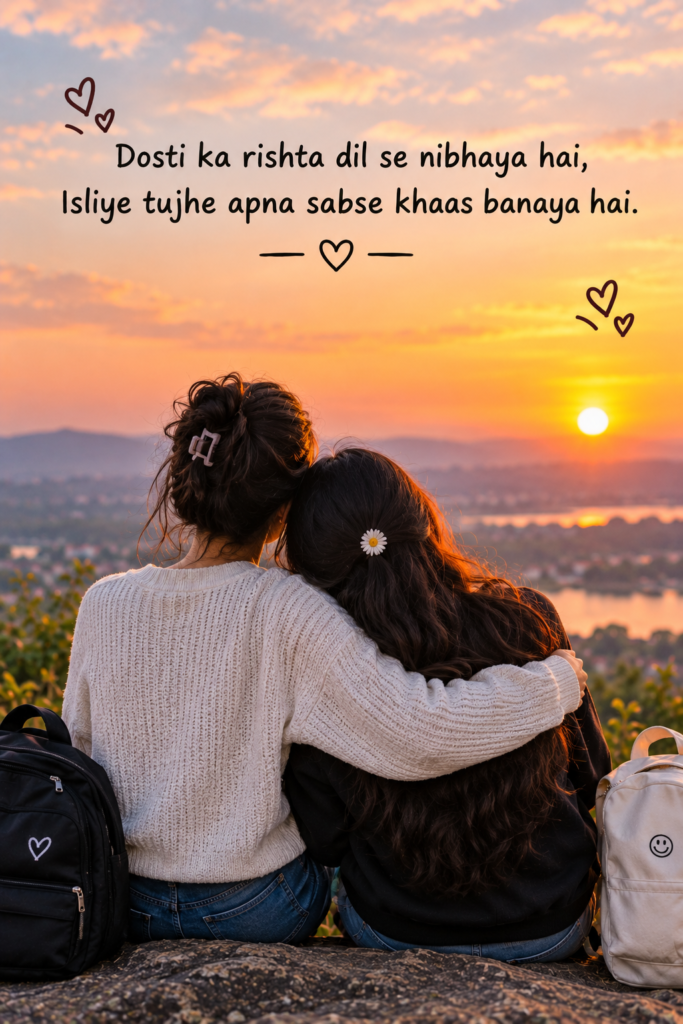 Best Friend Shayari in English 2 Line
