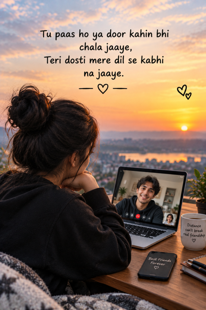 Best Friend Shayari in English 2 Line