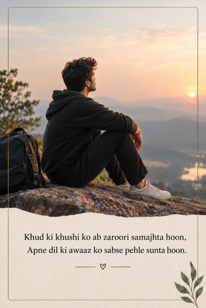 Self Love Shayari in English