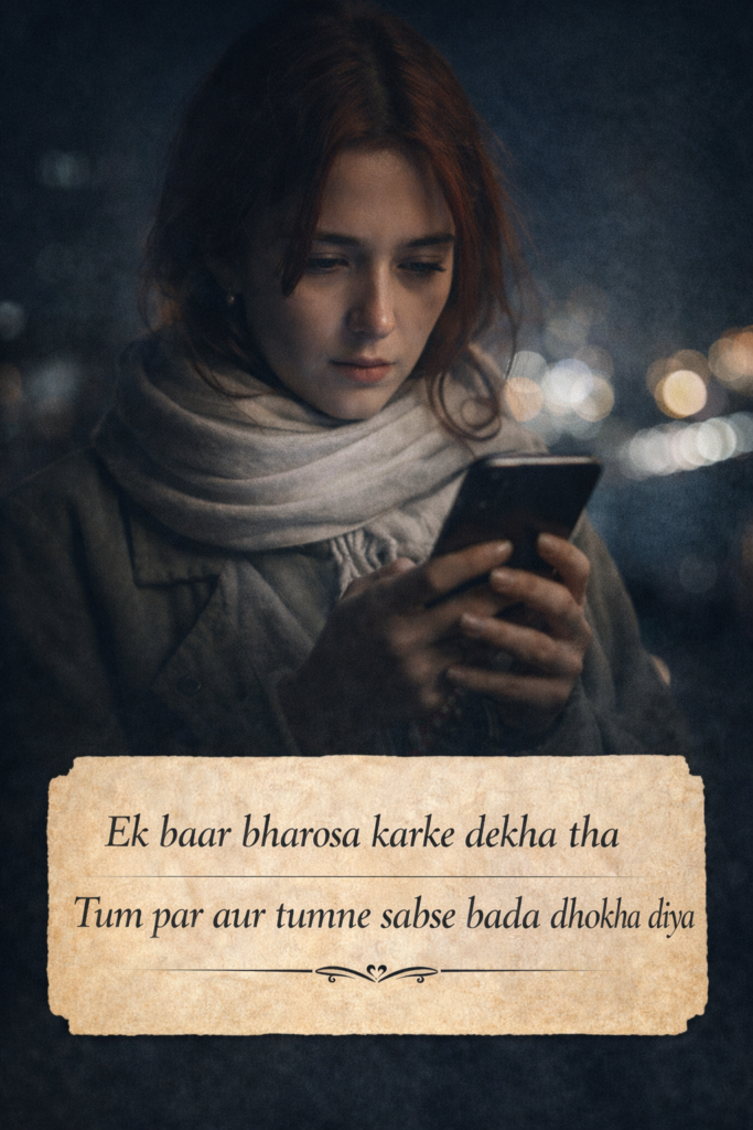 Sad Shayari in English