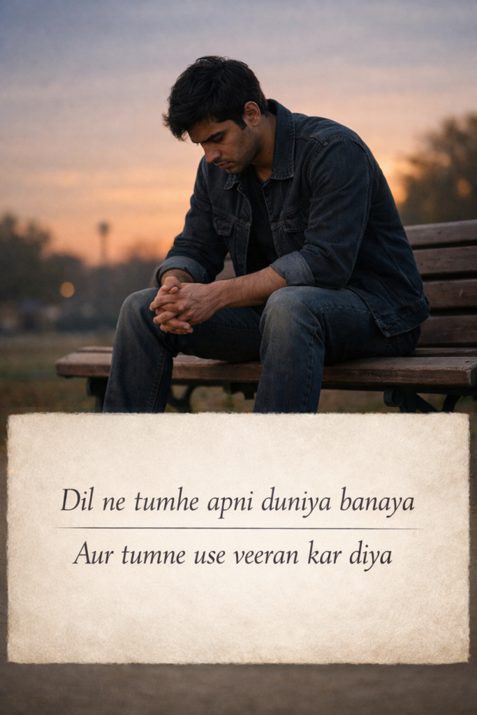 Sad Shayari in English