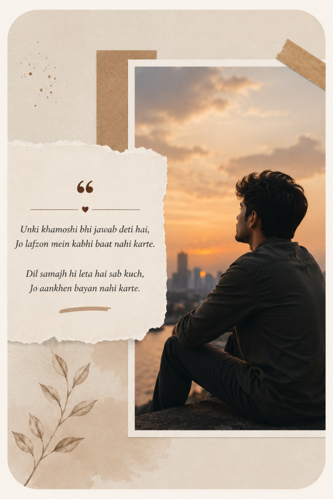 2 Line Love Shayari in English
