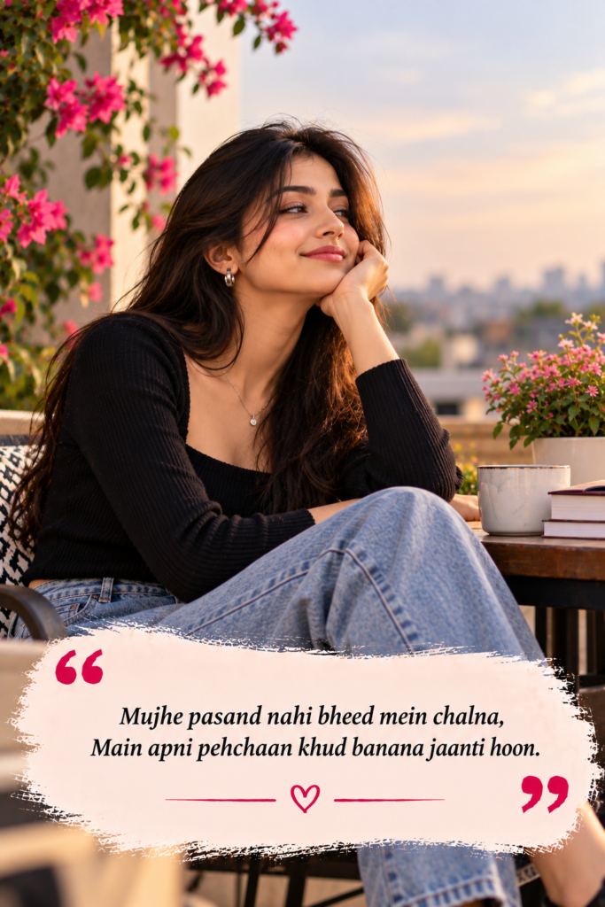 Attitude Shayari in English for Girls