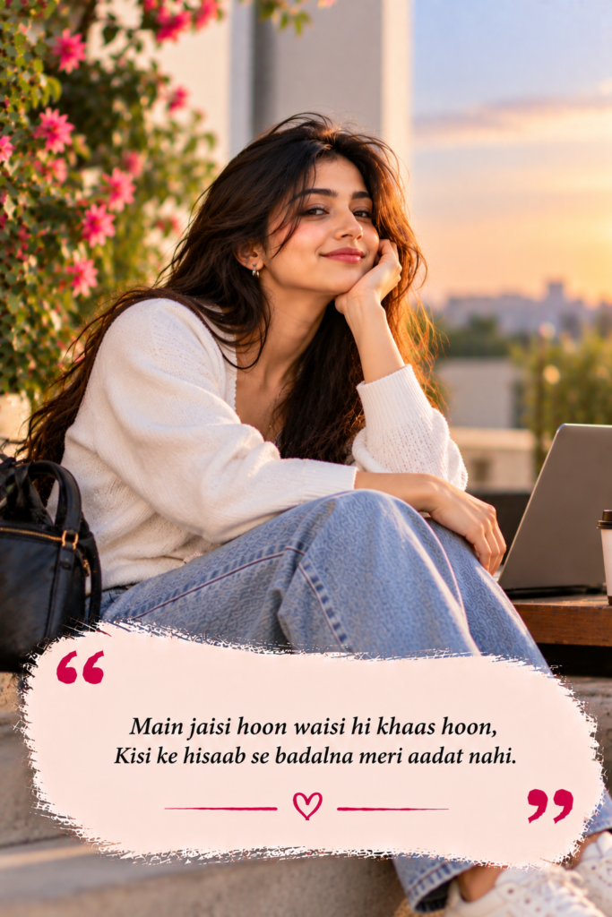 Attitude Shayari in English for Girls