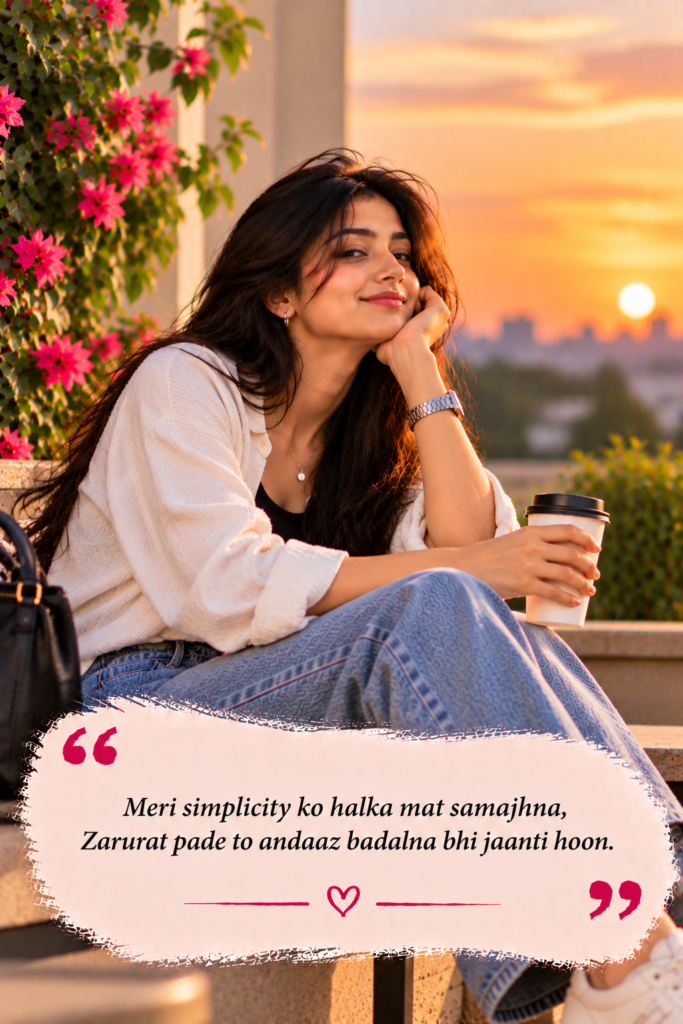 Attitude Shayari in English for Girls