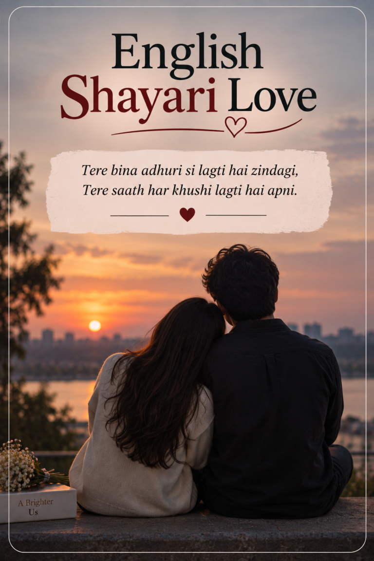 English Shayari Love