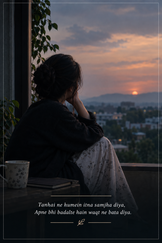 Feeling Alone Sad Shayari in English