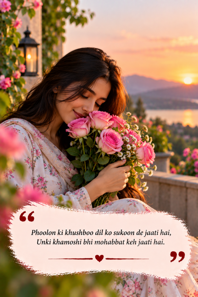 Flower Shayari in English