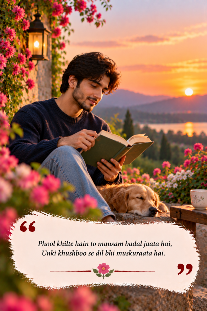 Flower Shayari in English