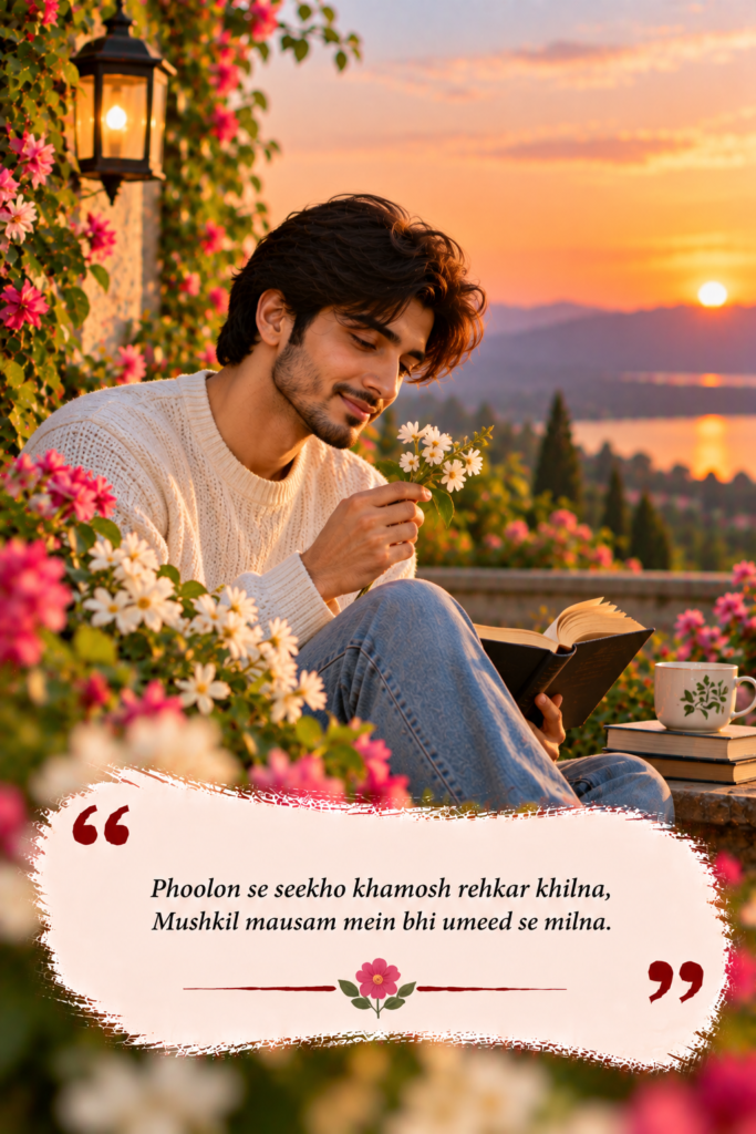 Flower Shayari in English