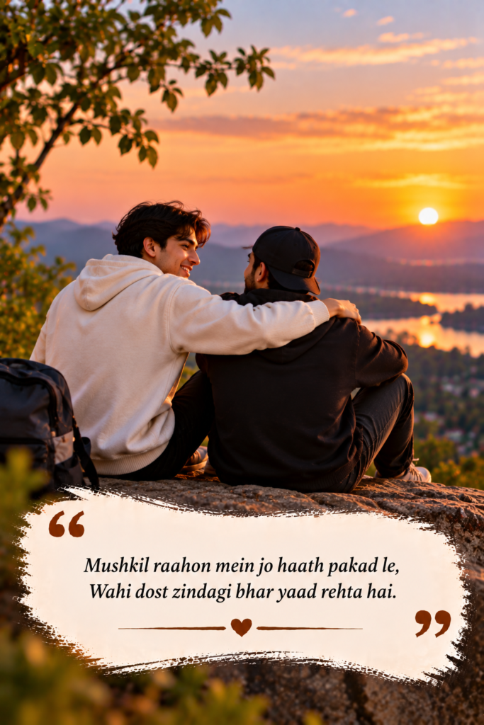 Friends Shayari in English