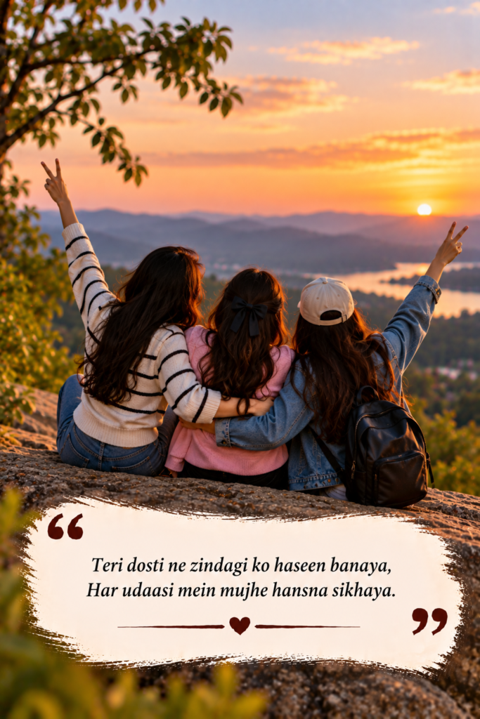 Friends Shayari in English
