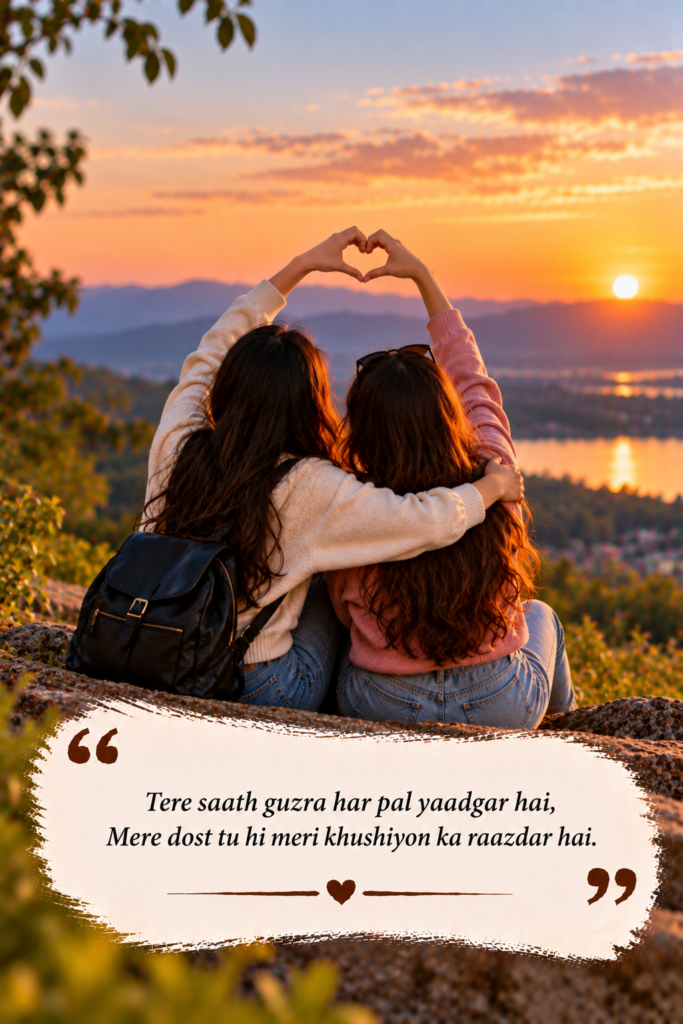 Friends Shayari in English
