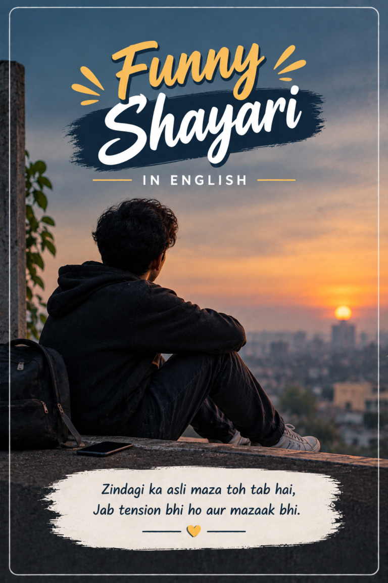 Funny Shayari in English 😂