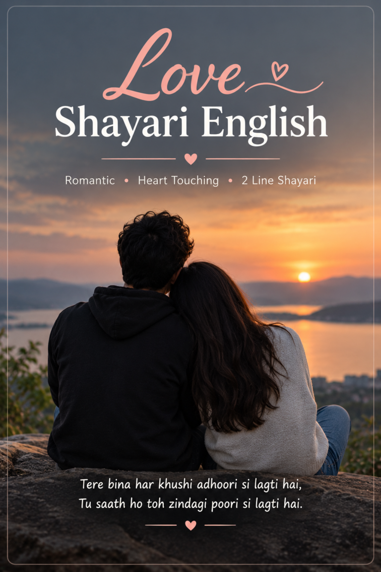 Love Shayari English