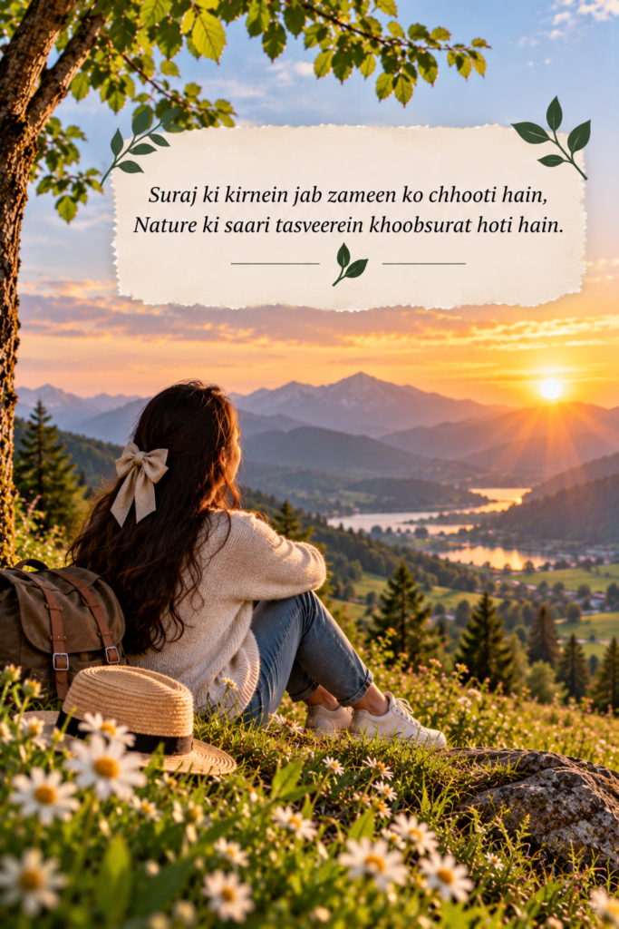 Nature Shayari in English