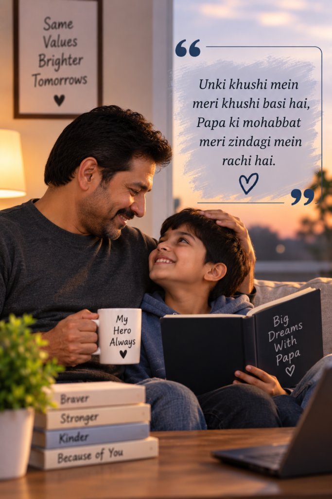 Papa Ke Liye Shayari in English