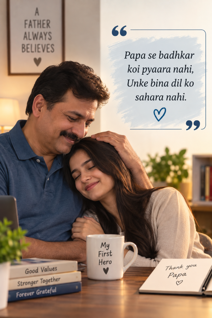 Papa Ke Liye Shayari in English