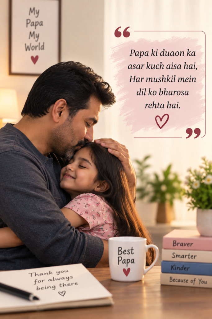 Papa Ke Liye Shayari in English