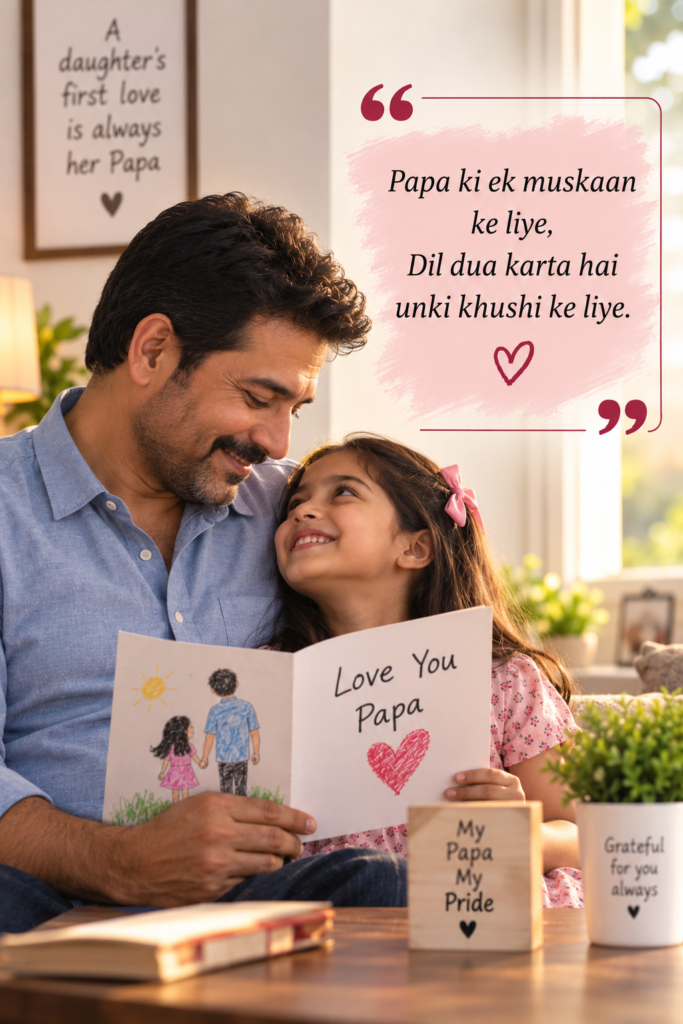 Papa Ke Liye Shayari in English
