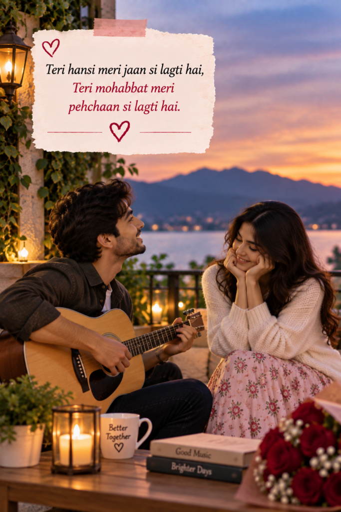 Propose Shayari in English