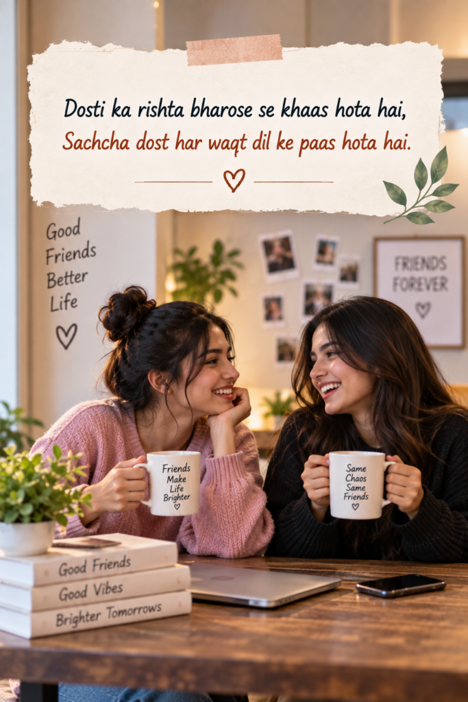 Trust Friendship Shayari in English