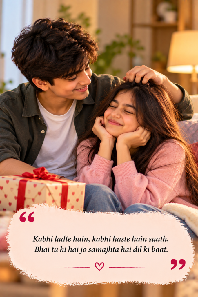 Bhai Ke Liye Shayari in English