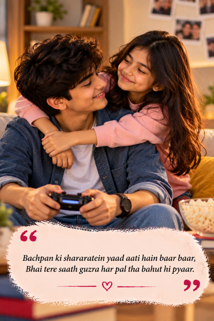 Bhai Ke Liye Shayari in English