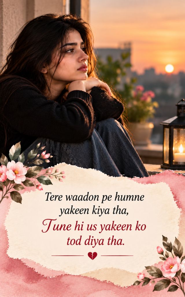 Dhoka Shayari in English