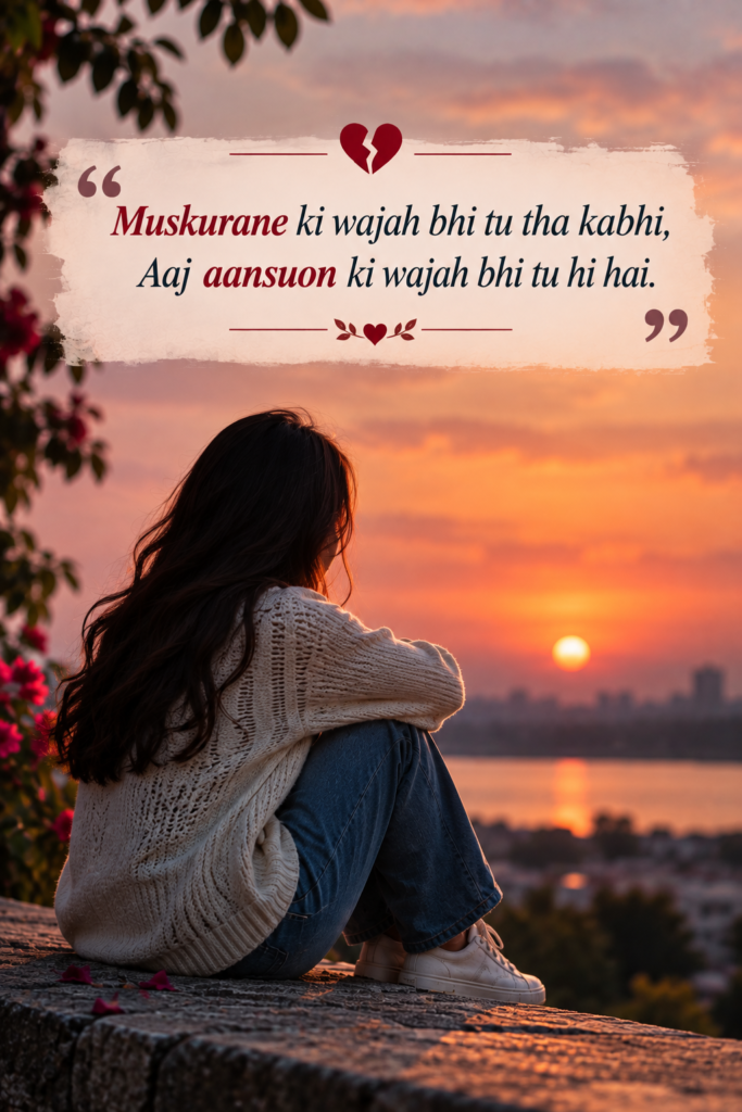 Heart Broken Shayari in English