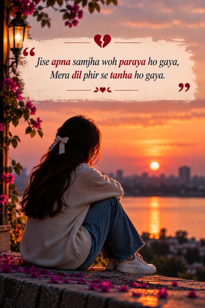 Heart Broken Shayari in English