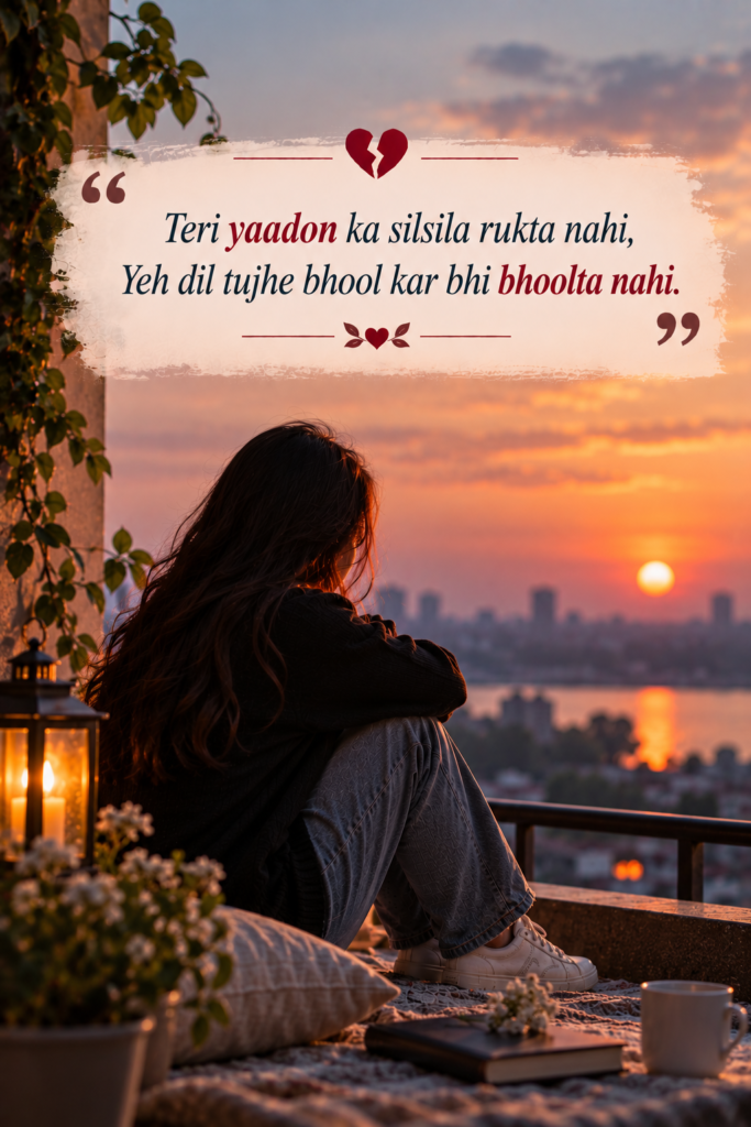 Heart Broken Shayari in English