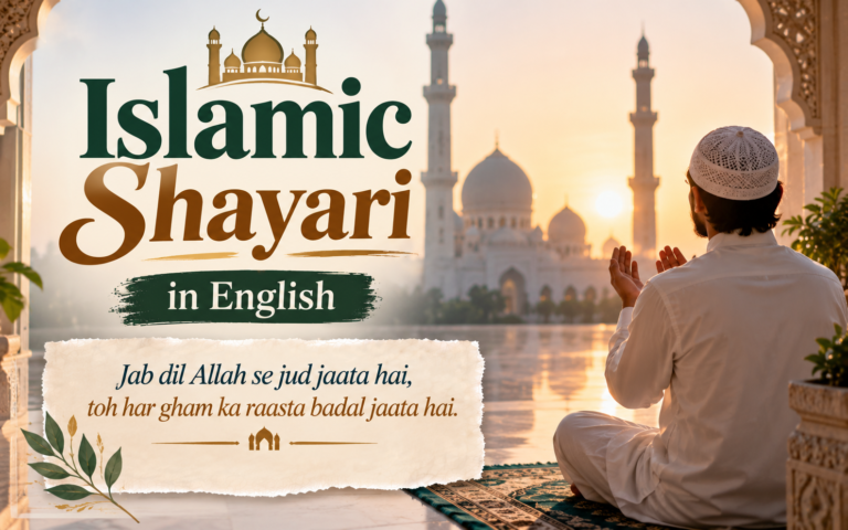 Islamic Shayari in English