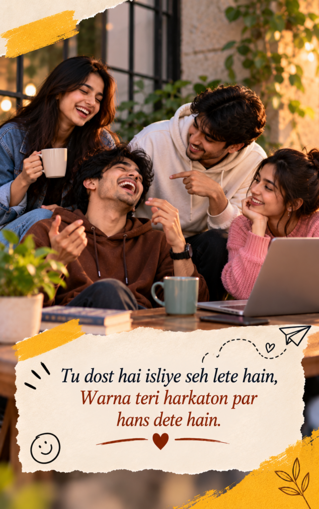 Jokes Funny Shayari in English for Friends