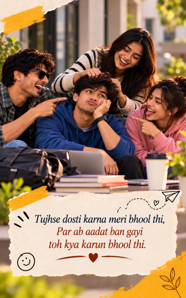 Jokes Funny Shayari in English for Friends
