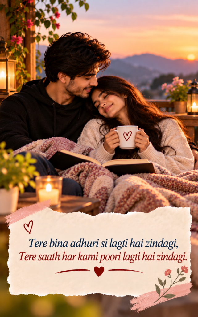 Life Partner Shayari in English ❤️