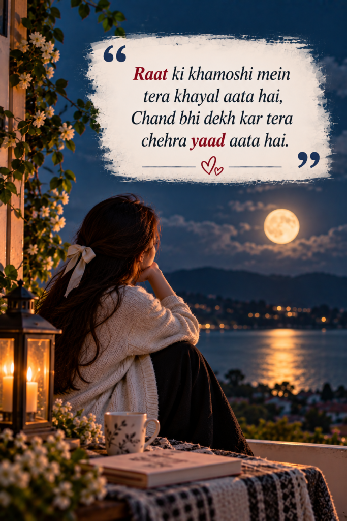 Night Shayari in English