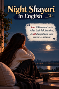 Night Shayari in English