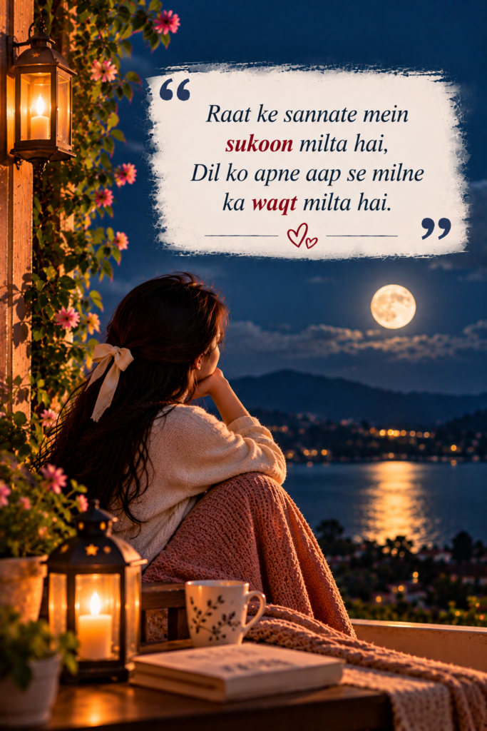Night Shayari in English