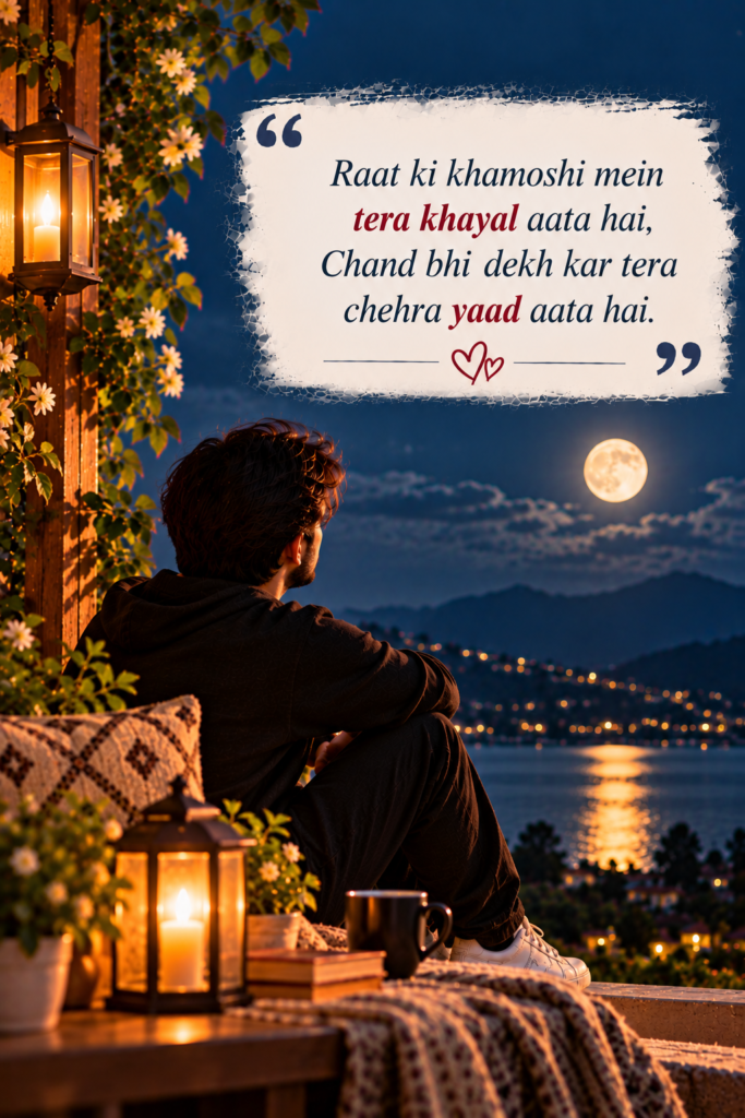 Night Shayari in English