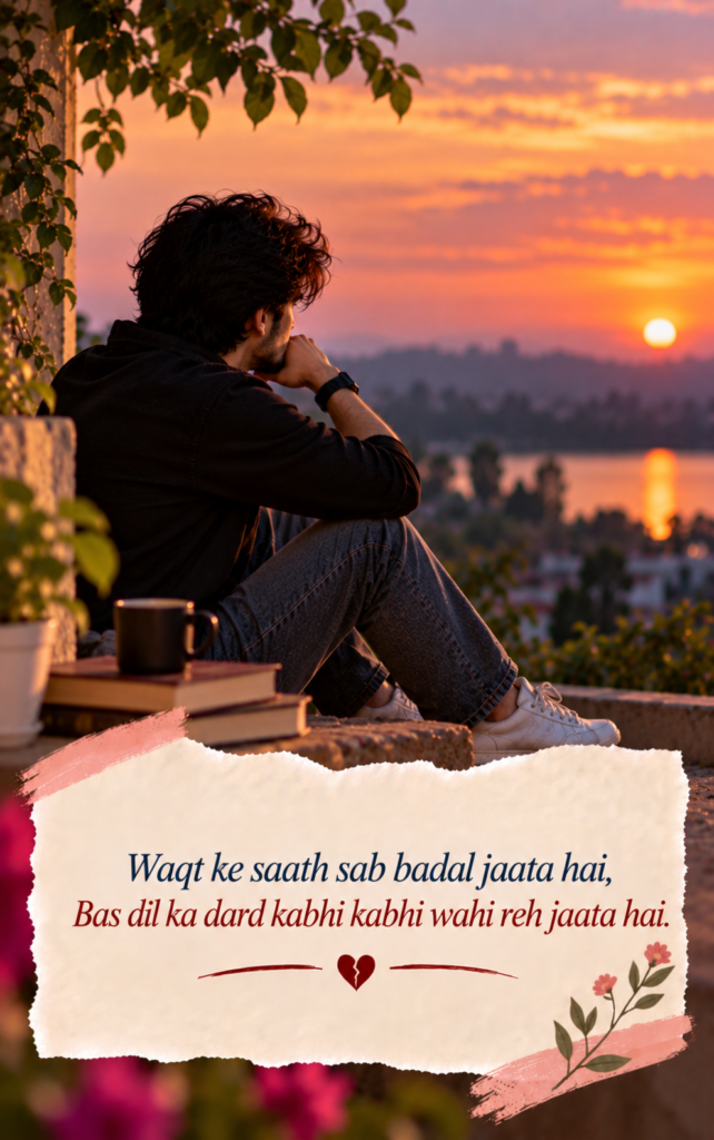 Sad Shayari Life 2 Line English in Hindi 😭