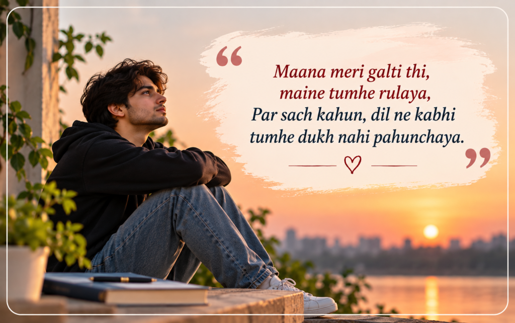 Sorry Shayari in English