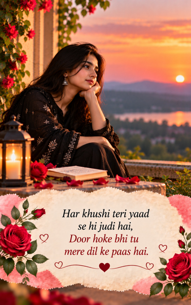 Two Line Shayari on Rose in English